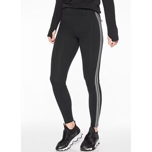 ATHLETA Track Tux Tight Legging Black Pull On Lightweight Active Women's S